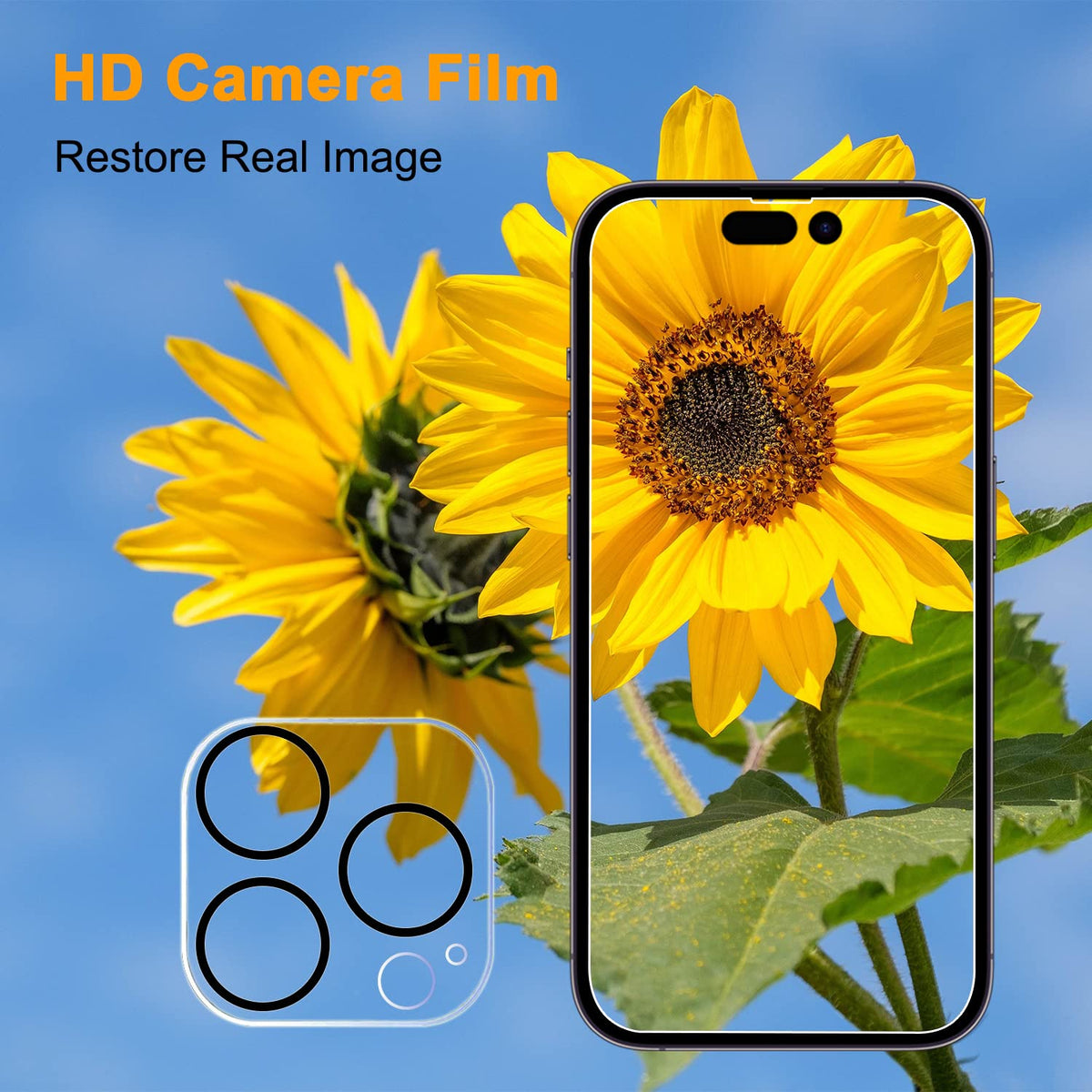 PEHAEL for iPhone 18 Pro Privacy Screen Protector+Camera Lens Protector