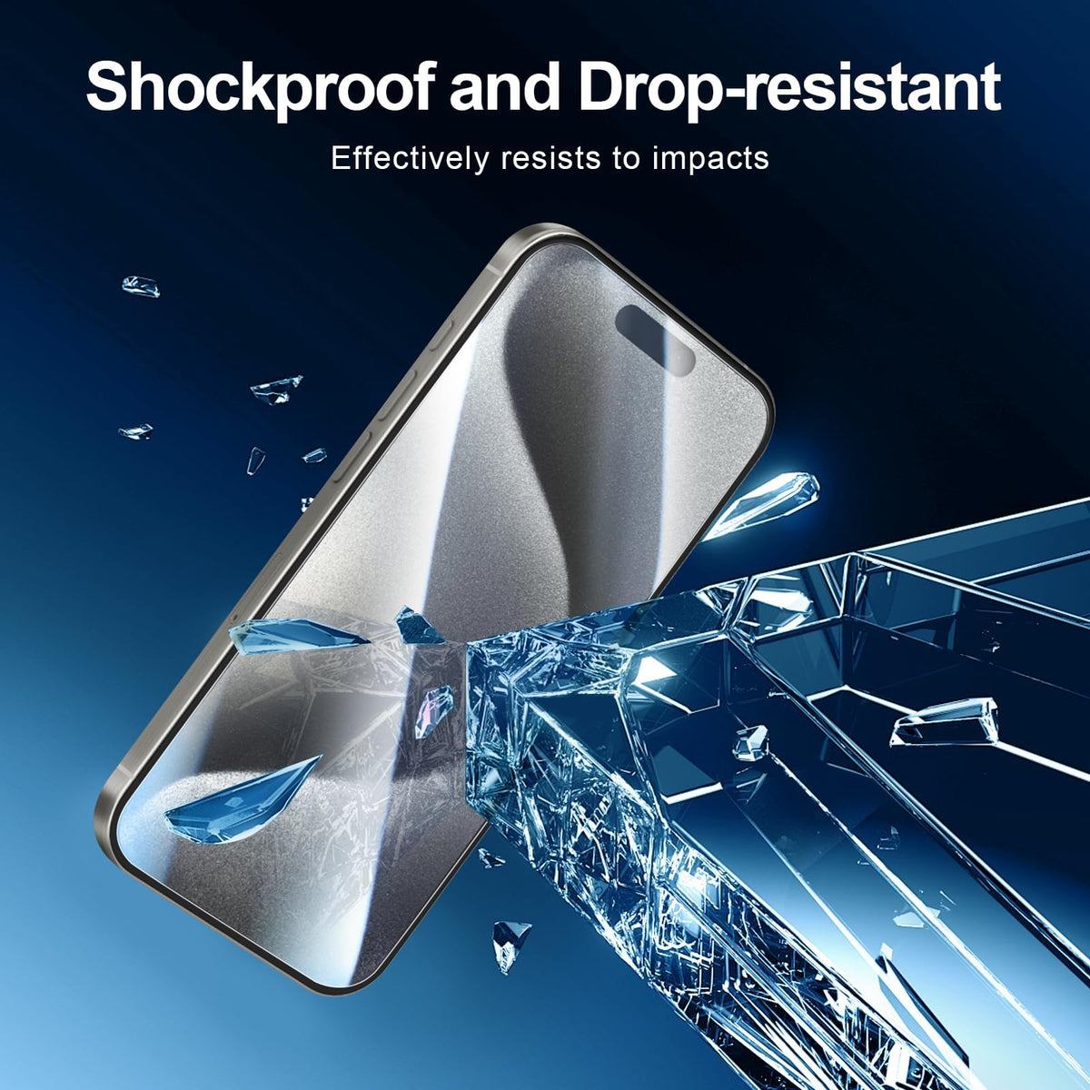 NEW'C for iPhone 17 Pro Max, iPhone 16 Pro Max Screen Protector HD Clear