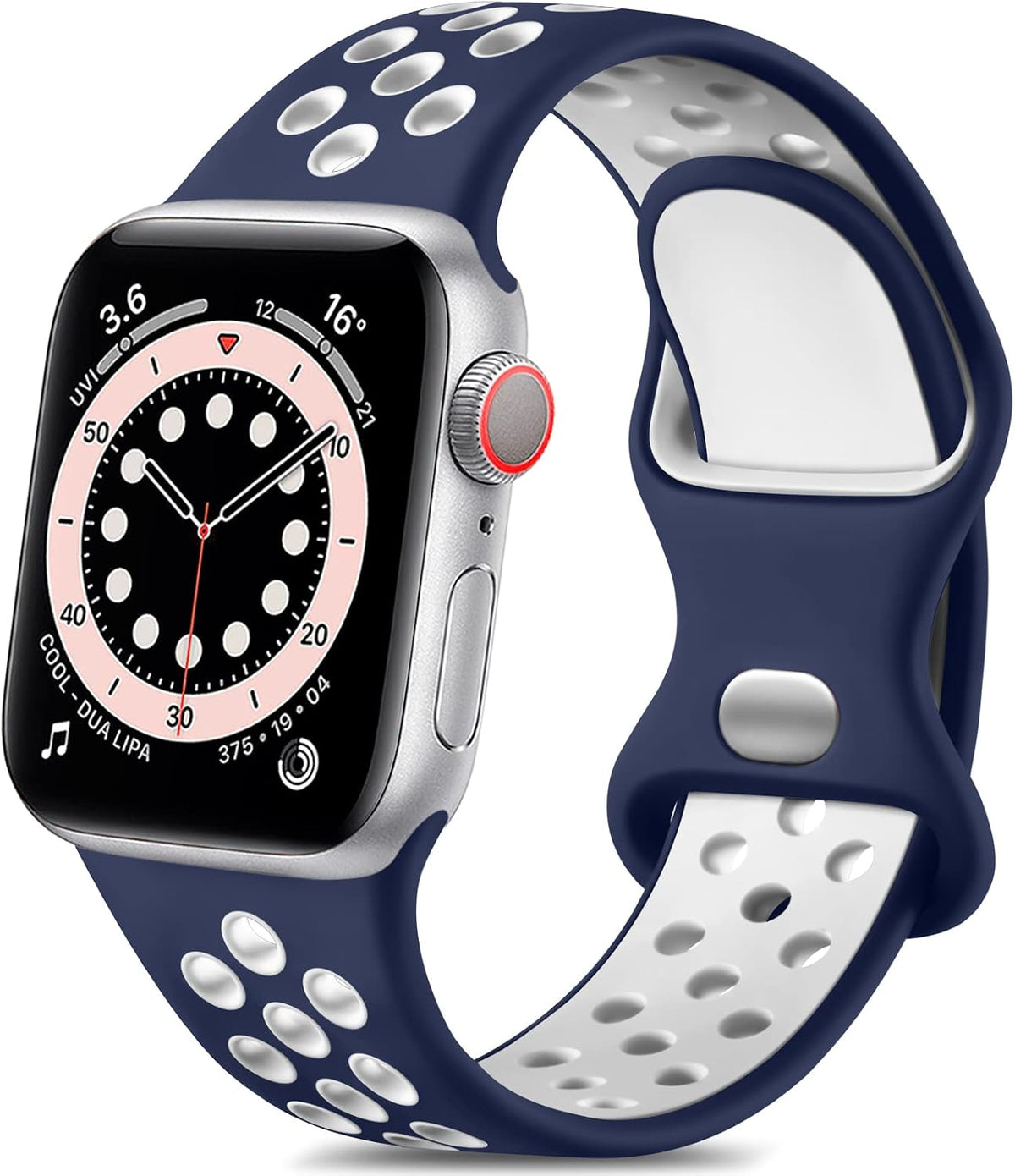 Lerobo Sport Band for Apple Watch Bands 44mm 45mm 46mm 42mm 49mm Men Women