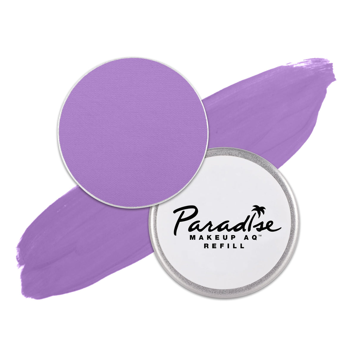 Mehron Makeup Paradise AQ - WHITE, Water-Activated Face & Body Paint
