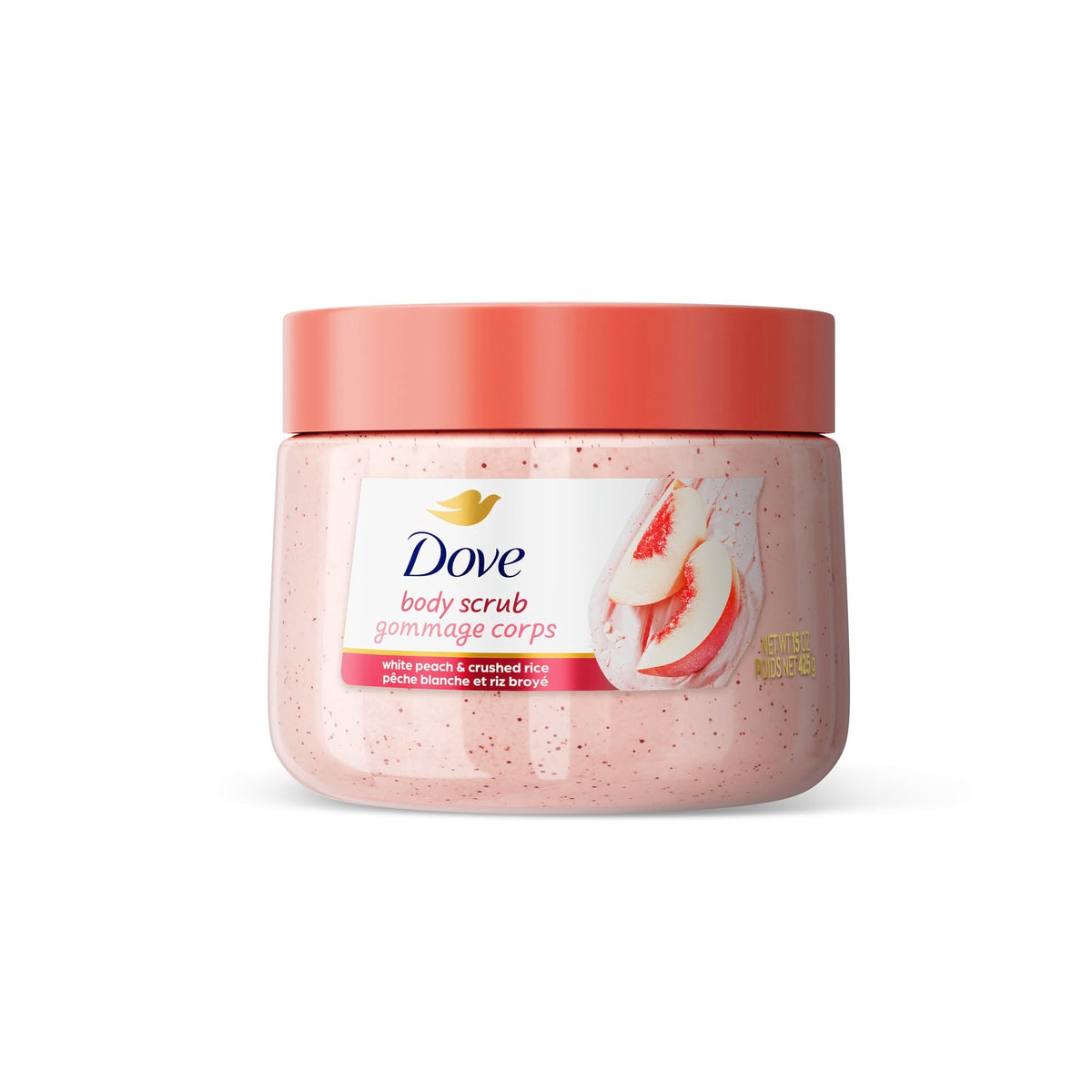 Dove Exfoliating Body Scrub, Brown Sugar & Coconut Butter, 15 oz