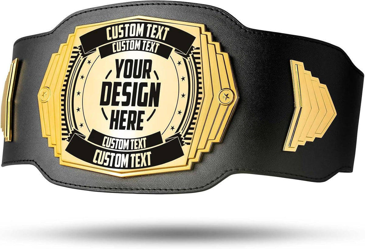TrophySmack Ultimate 2lb Custom Championship Trophy Belt, Youth Sized