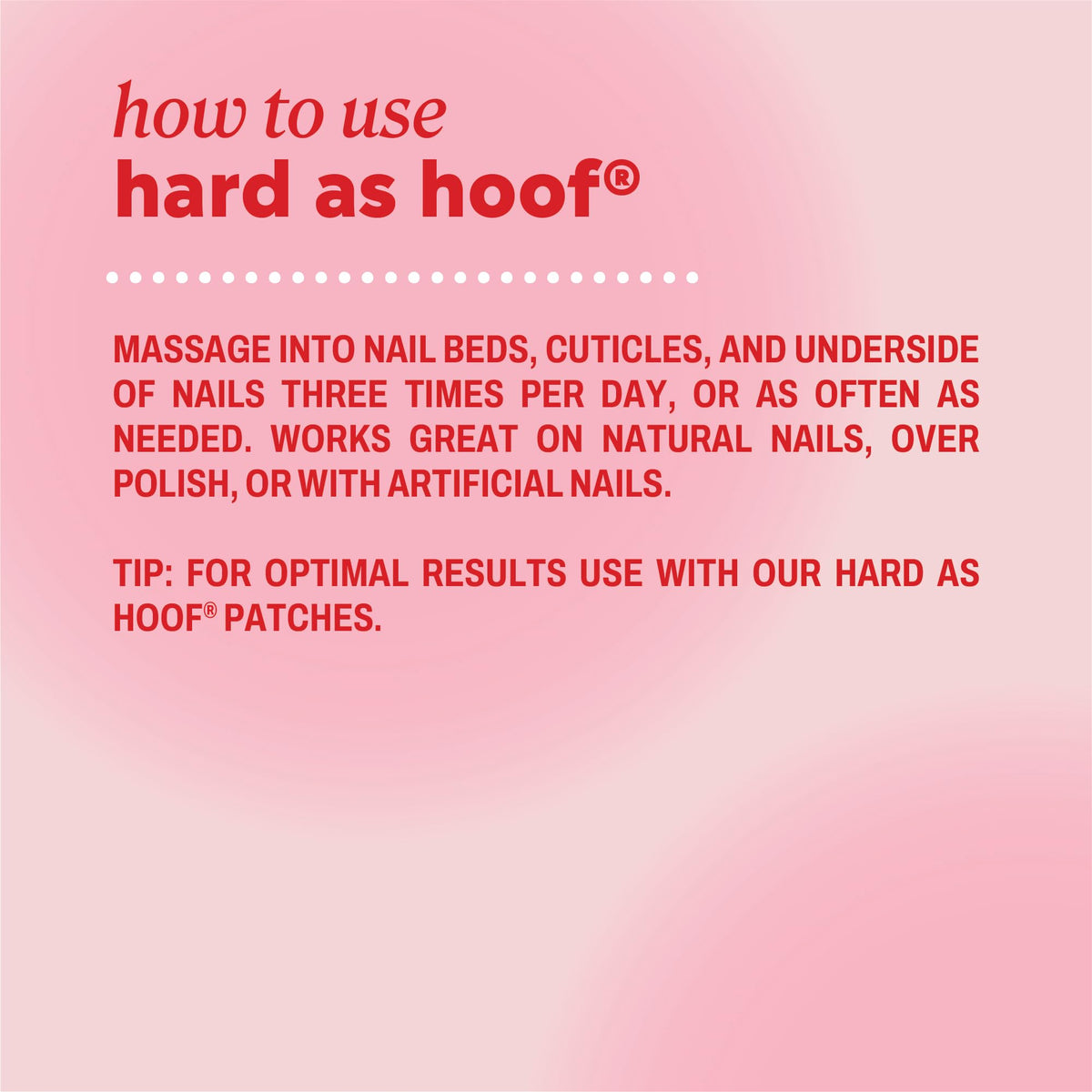 Onyx Professional Hard as Hoof Nail Repair Patches, 20 Patches
