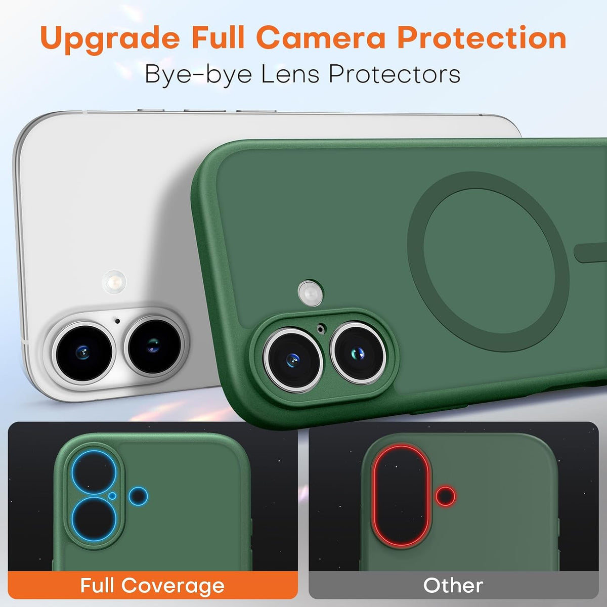 TAURI for iPhone 16 Pro Max Case, Compatible with MagSafe, Purple