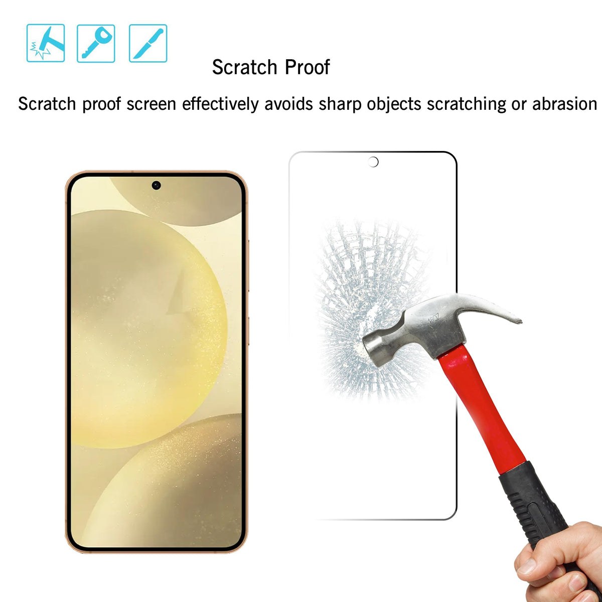 Ailun Screen Protector + Camera Lens Protector for Galaxy S26 Ultra