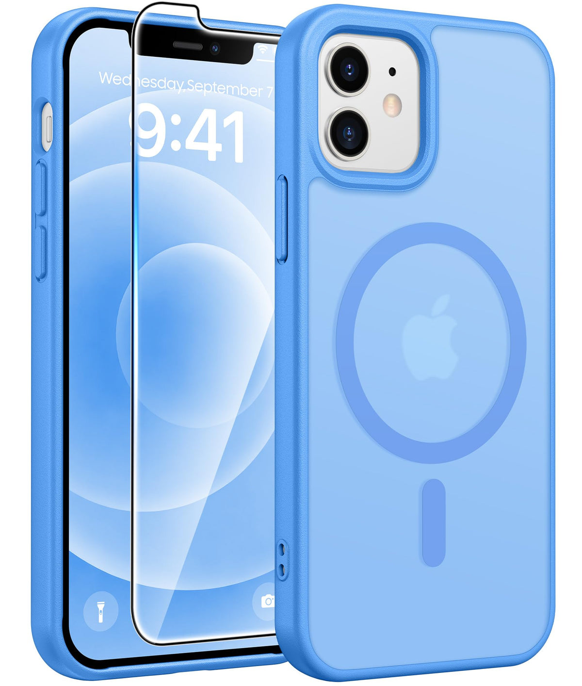 FNTCASE for iPhone 17 Case, Fit for Magsafe, Teal