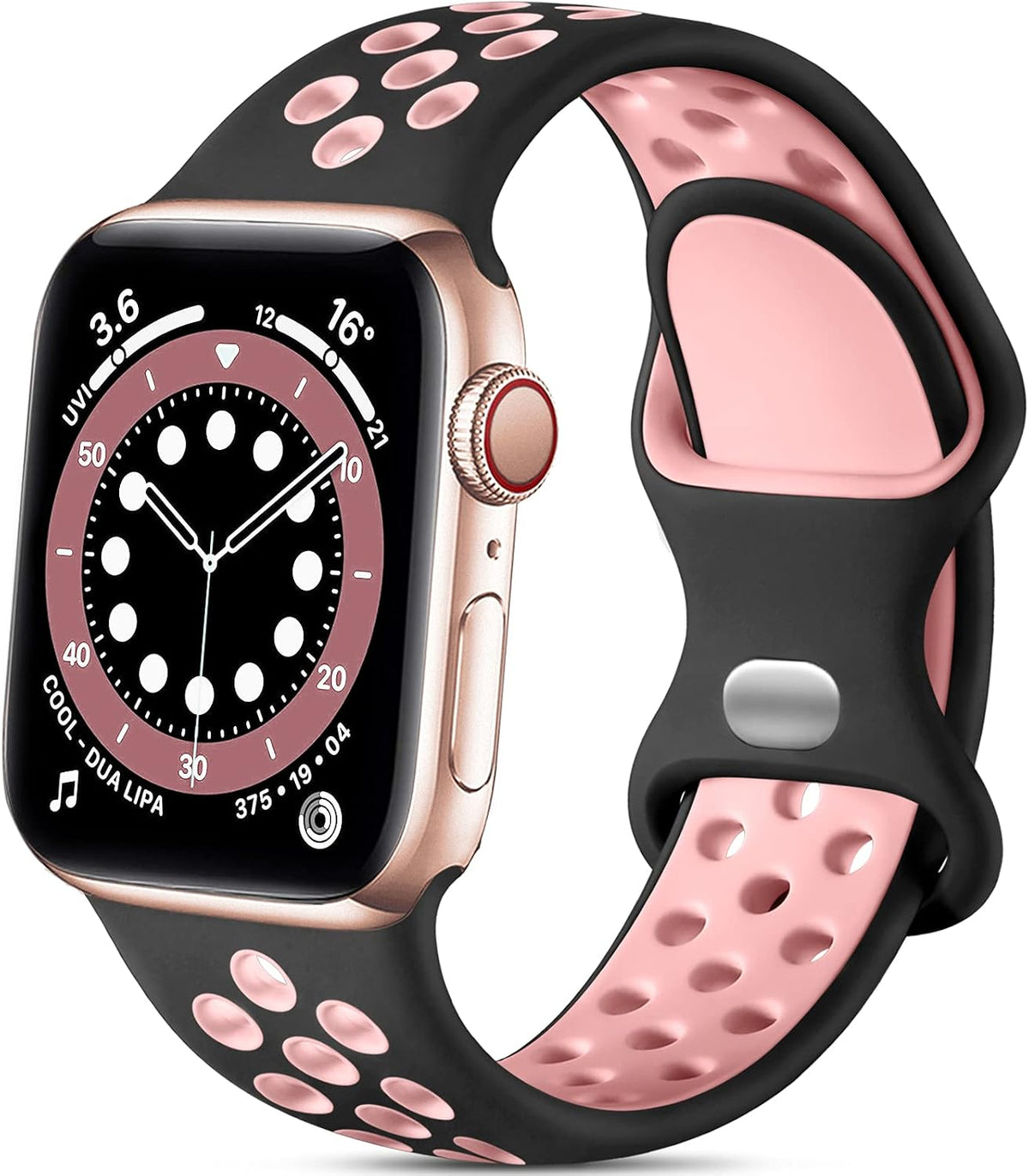 Lerobo Sport Band for Apple Watch Bands 44mm 45mm 46mm 42mm 49mm Men Women