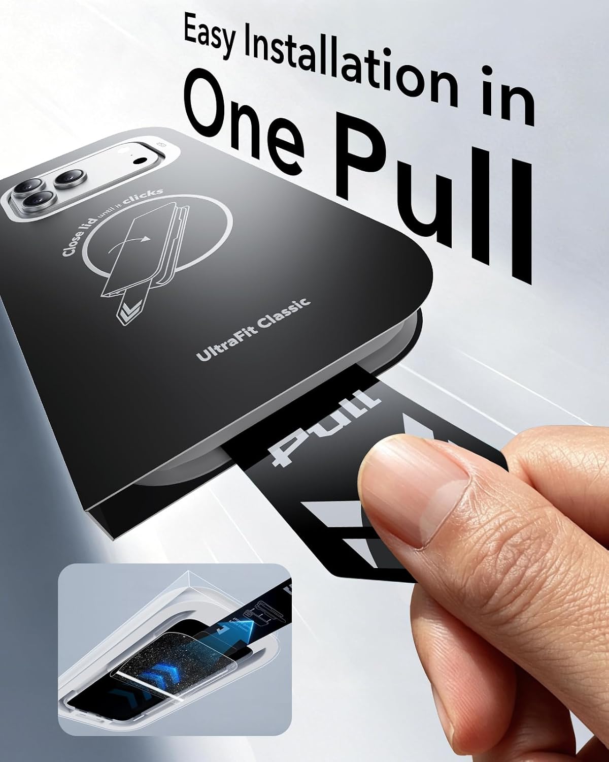 ESR 3 Pack for iPhone 17 Pro Max Screen Protector, Classic Clear