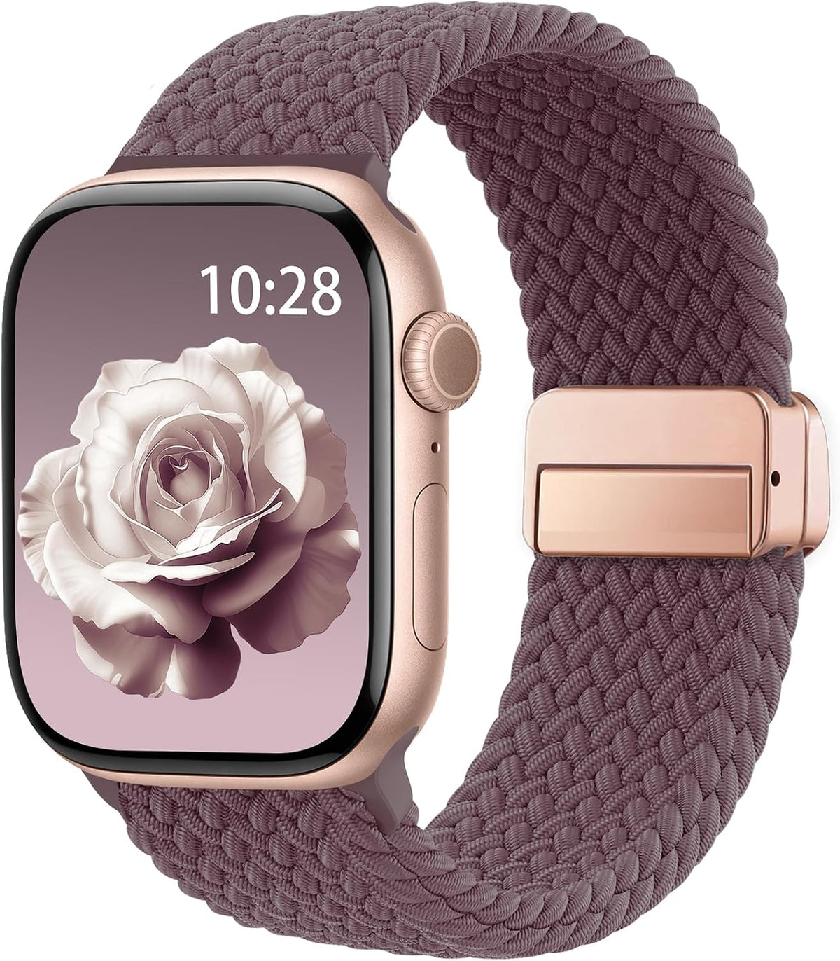 Braided Stretchy Magnetic Sport Band for Apple Watch Bands for Women Men