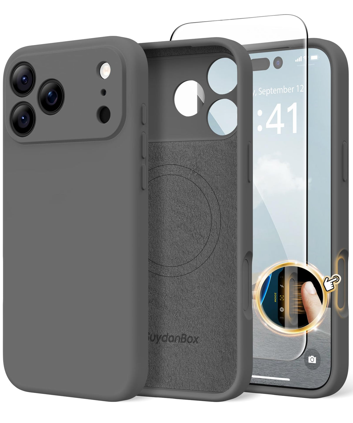Magnetic for iPhone 18 Pro Case & iPhone 17 Pro Case, Silicone