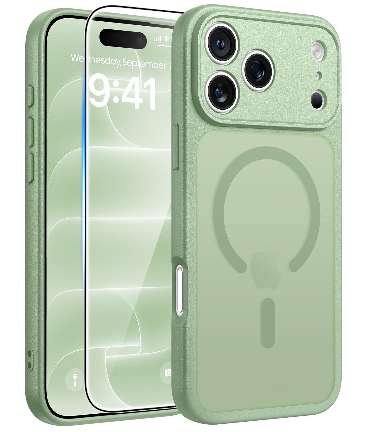 FNTCASE for iPhone 17 Case, Fit for Magsafe, Teal