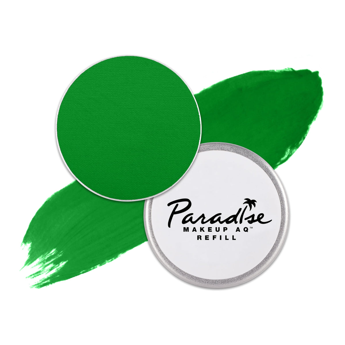 Mehron Makeup Paradise AQ - WHITE, Water-Activated Face & Body Paint