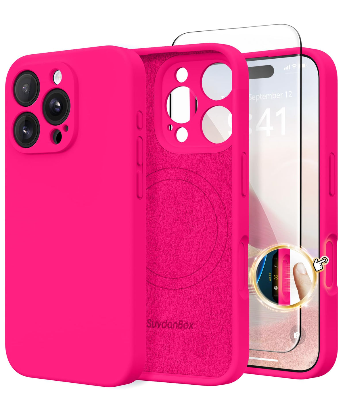 Magnetic for iPhone 18 Pro Case & iPhone 17 Pro Case, Silicone