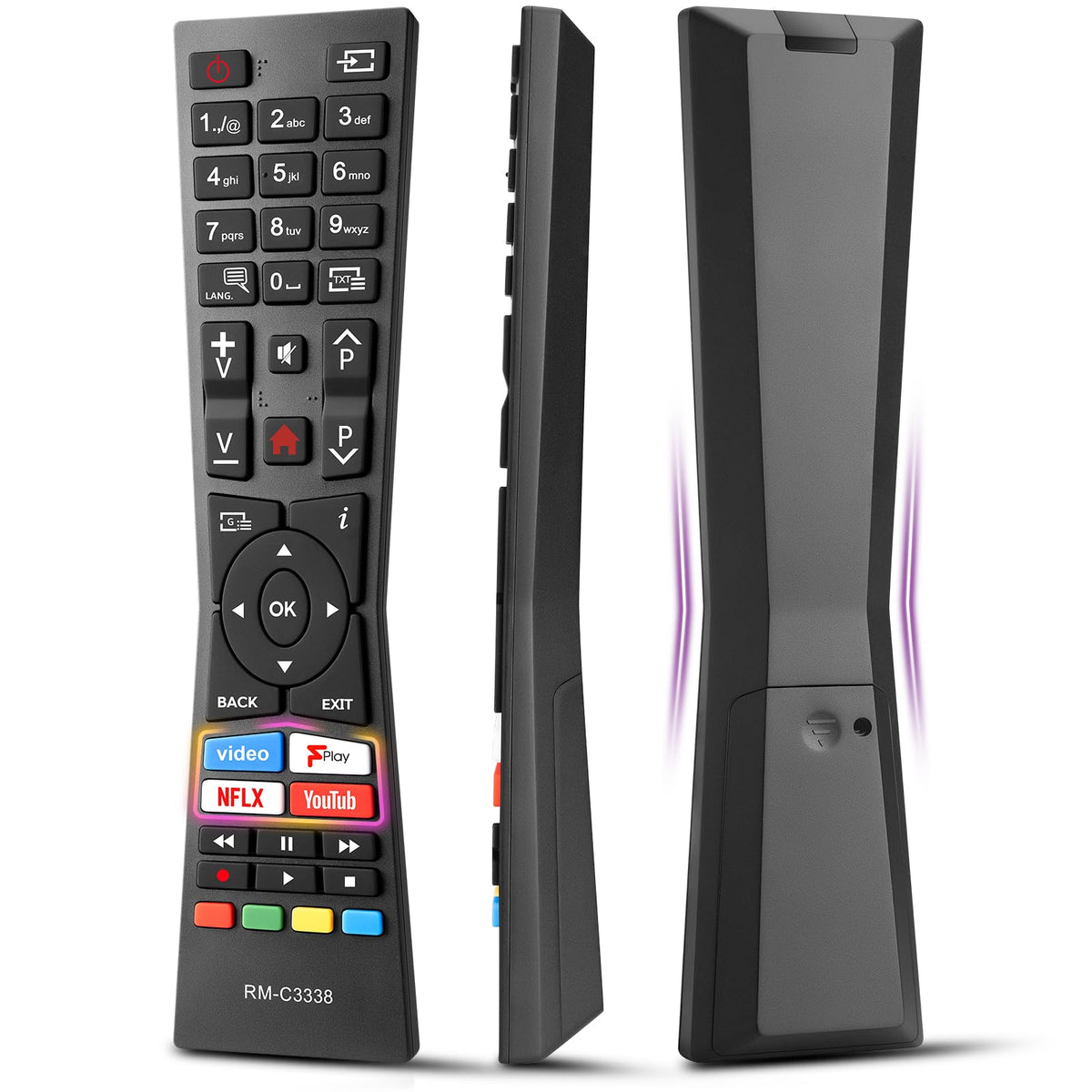 Universal TV Remote for Hisense-Smart-TV-Remote-Control-Replacement