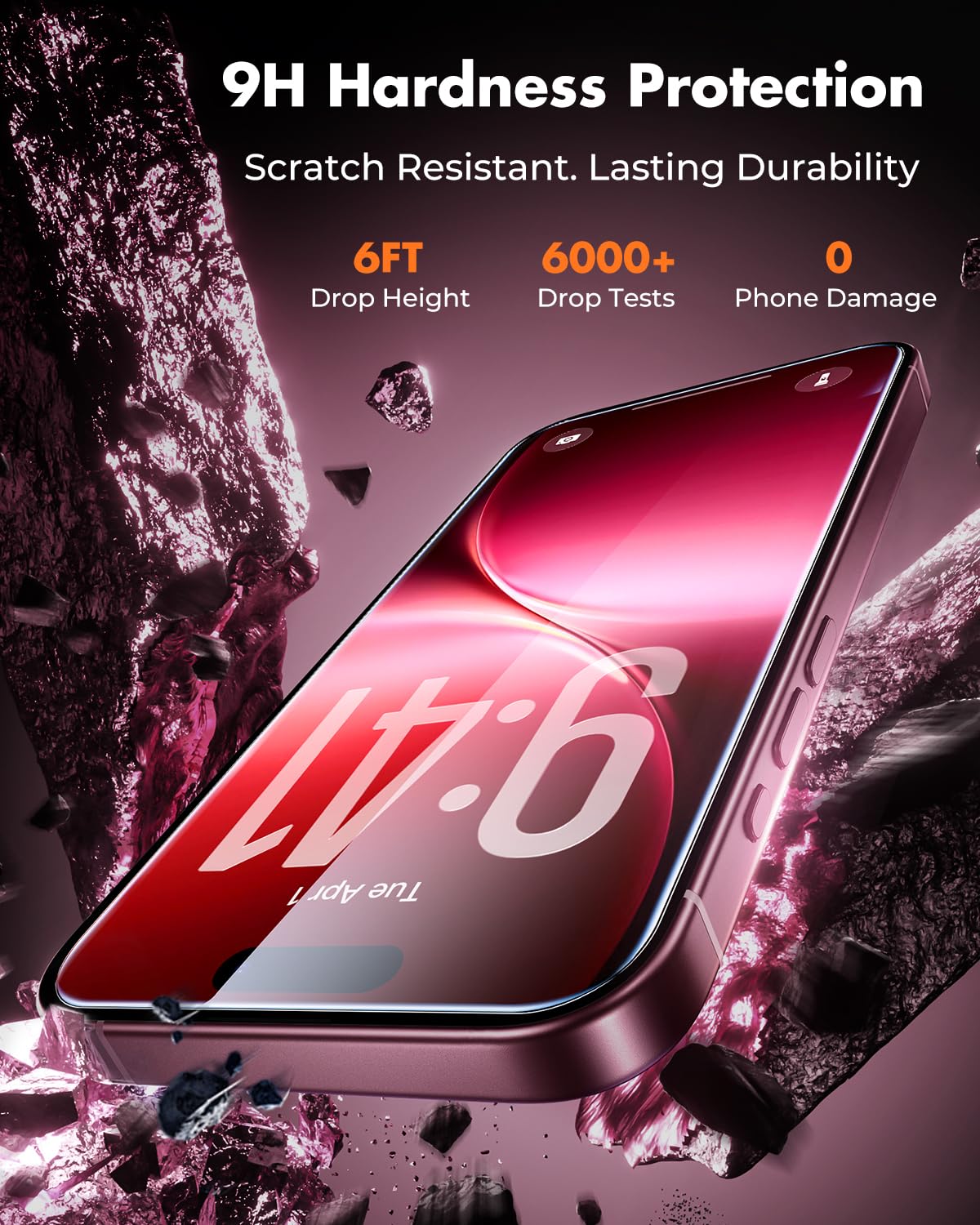 UNBREAKcable 2-Pack Screen Protector for iPhone 14 Plus/13 Pro Max