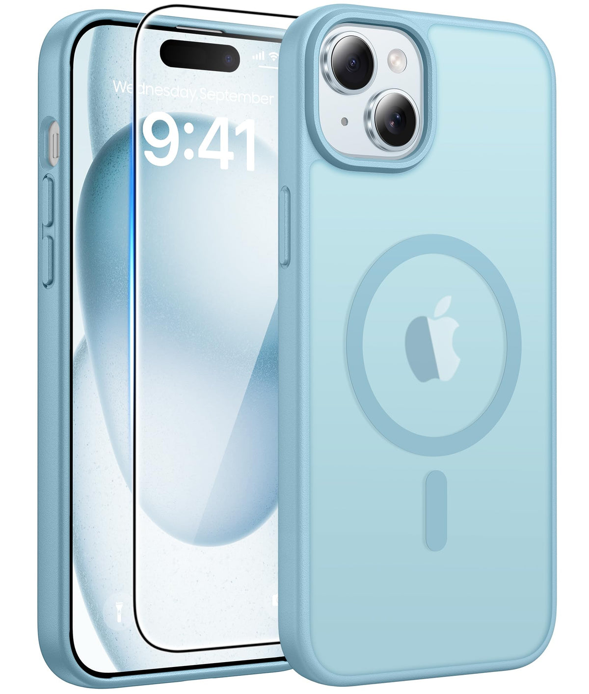 FNTCASE for iPhone 17 Case, Fit for Magsafe, Teal