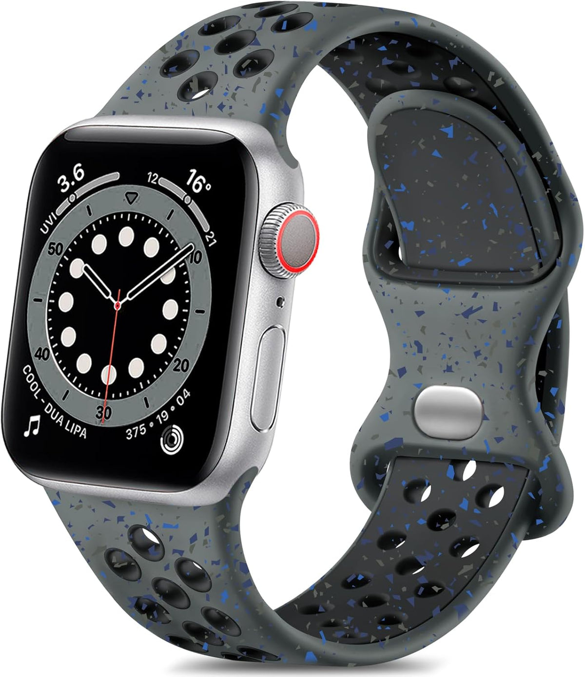Lerobo Sport Band for Apple Watch Bands 44mm 45mm 46mm 42mm 49mm Men Women