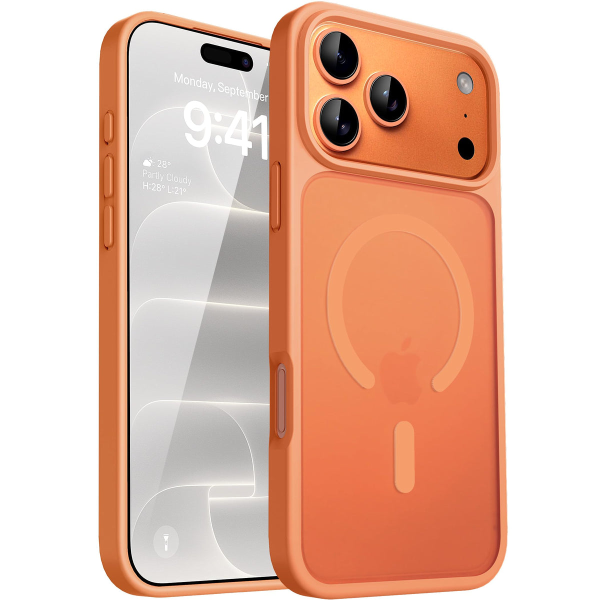 CACOE Magnetic Case for iPhone 17 6.3 inch, Light Purple