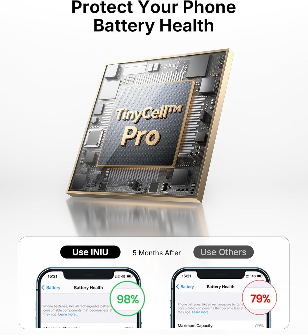 INIU Portable Charger, Ultra Mini 10000mAh 45W Fast Charging Power Bank