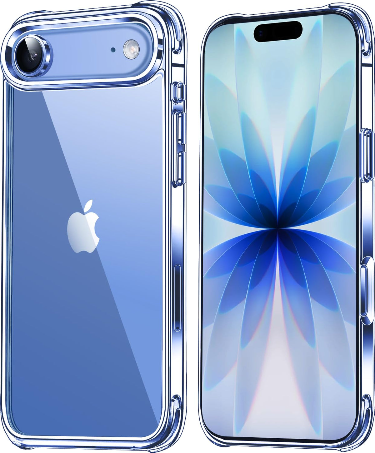 Mkeke for iPhone 18 Pro Max Case Clear [Not-Yellowing]