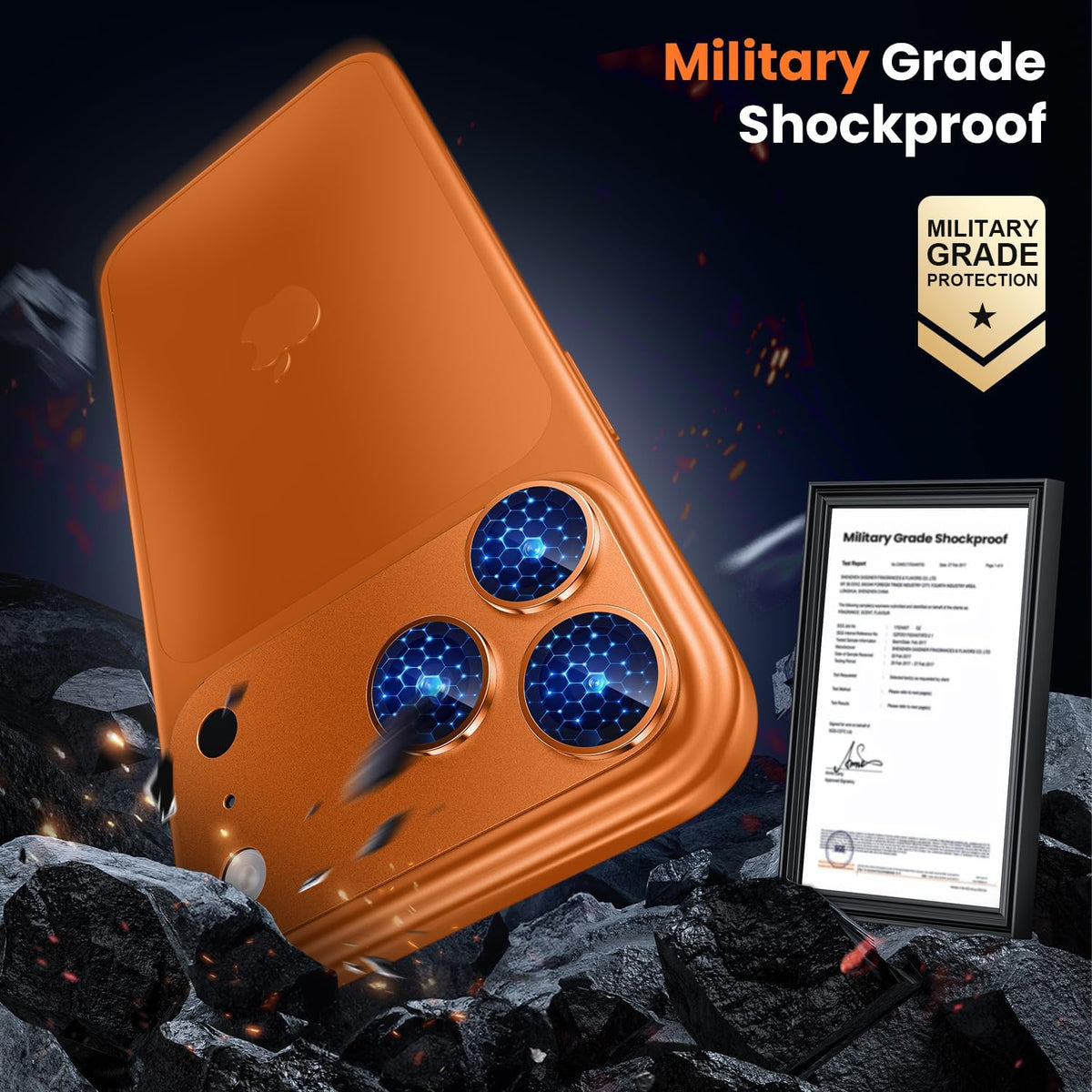 WSKEN for iPhone 18 Pro Max Camera Lens Protector - Military Grade Design