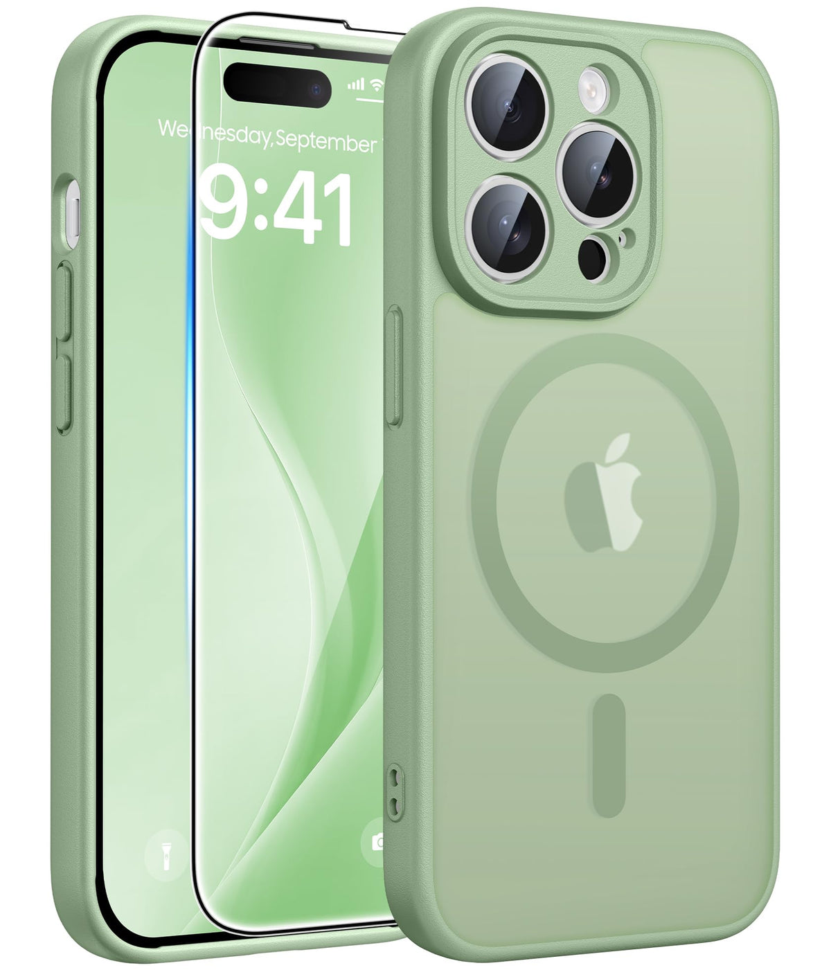 FNTCASE for iPhone 17 Case, Fit for Magsafe, Teal