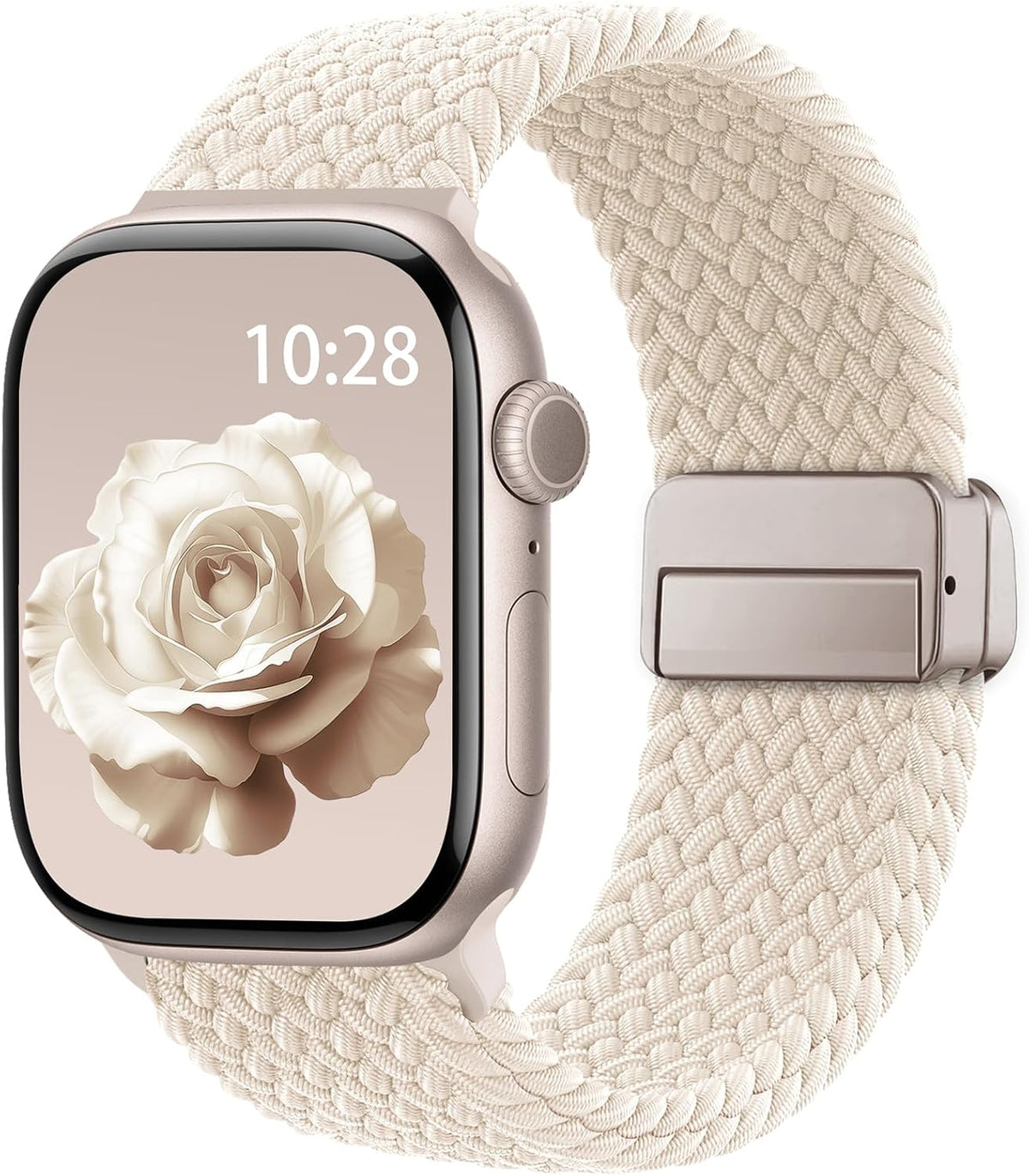 Braided Stretchy Magnetic Sport Band for Apple Watch Bands for Women Men