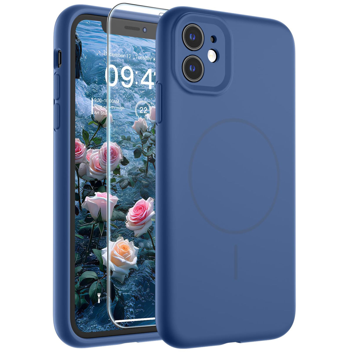 SUPFINE Silicone & Magnetic for iPhone 16 Pro Case
