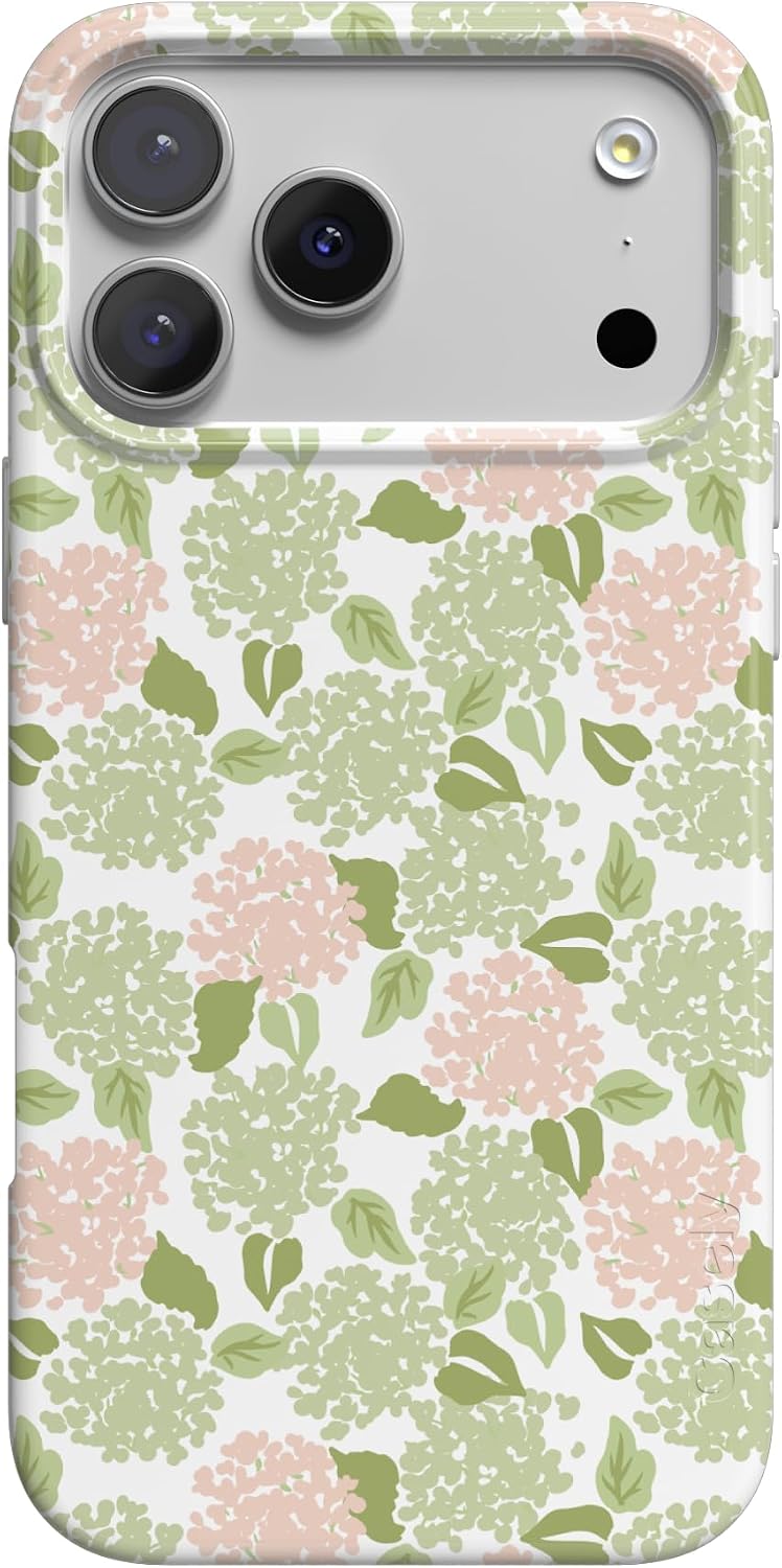 Casely iPhone 17 Case | Pastel Picnic | Blue Gingham | Compatible with MagSafe | Classic Ultra Thin Design