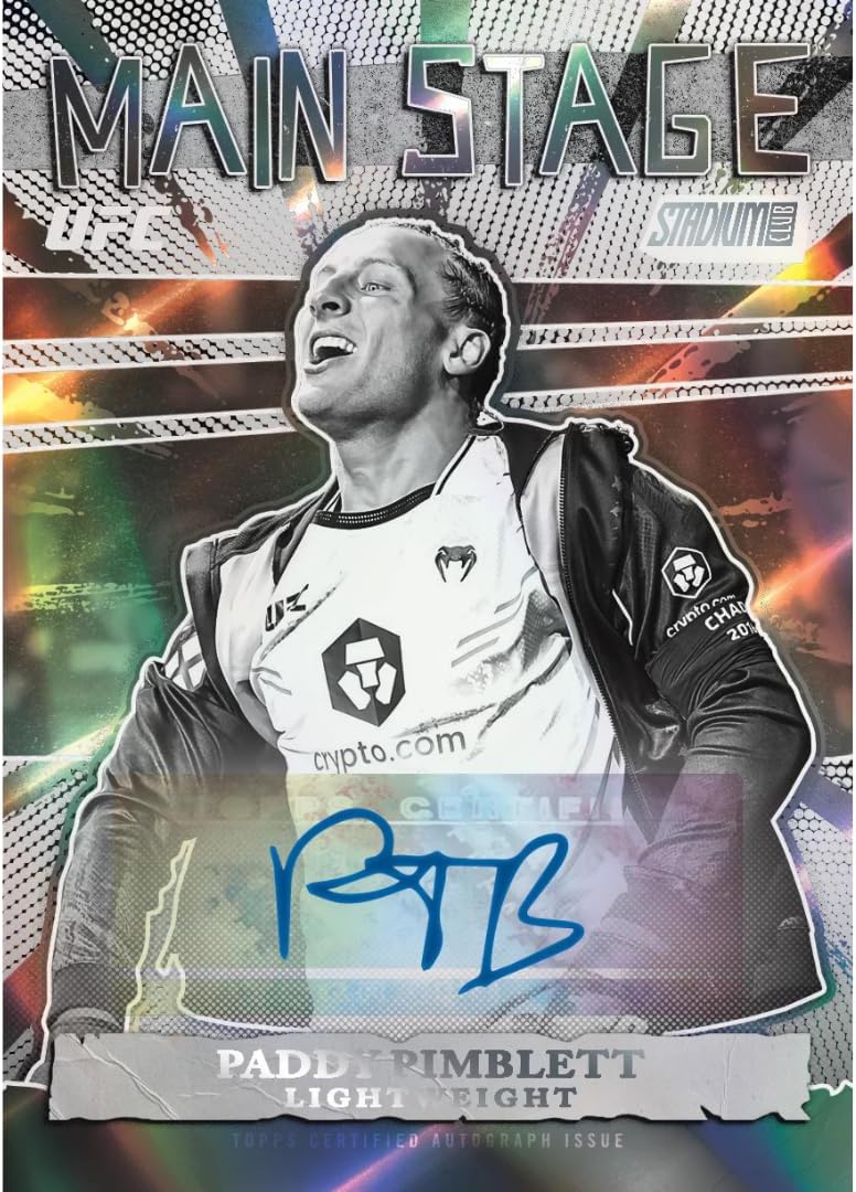 NEW | 2026 Topps UFC Stadium Club Hobby Box | 2 Autographs Per Box | Factory Sealed