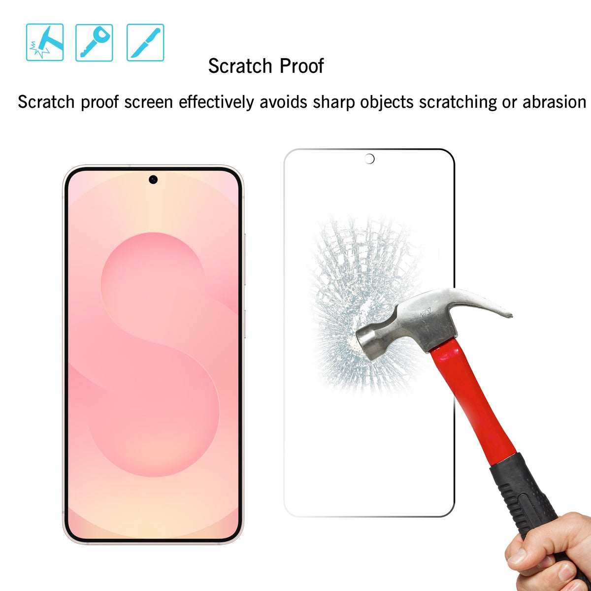 Ailun Screen Protector + Camera Lens Protector for Galaxy S26 Ultra
