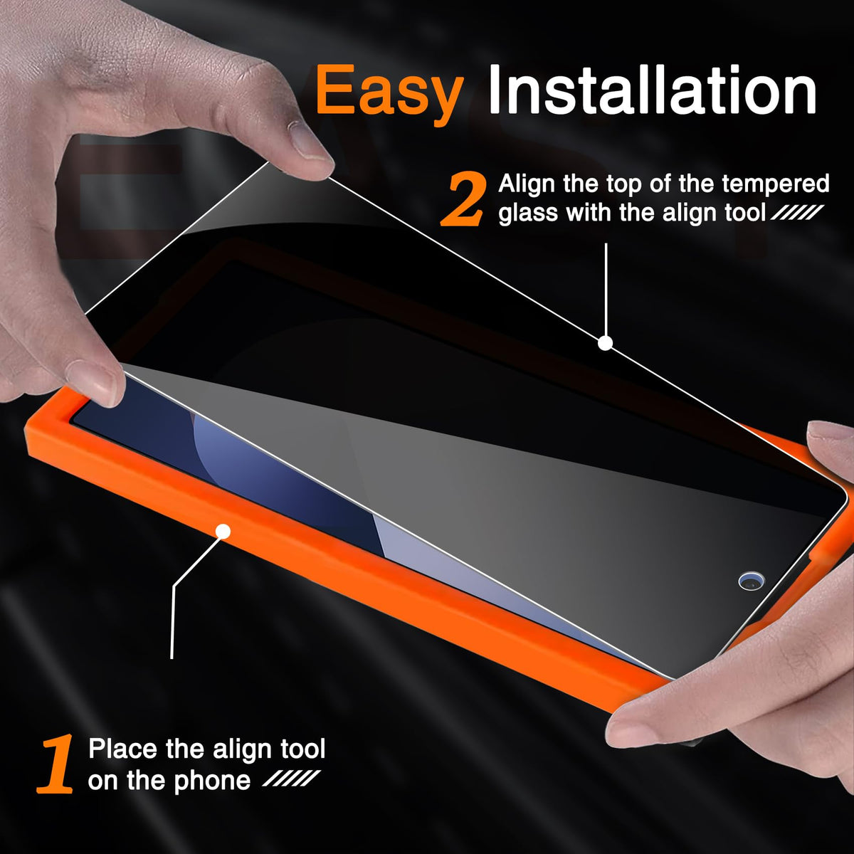 Wiaocit Tempered Glass Screen Protector for Samsung Galaxy A17 5G