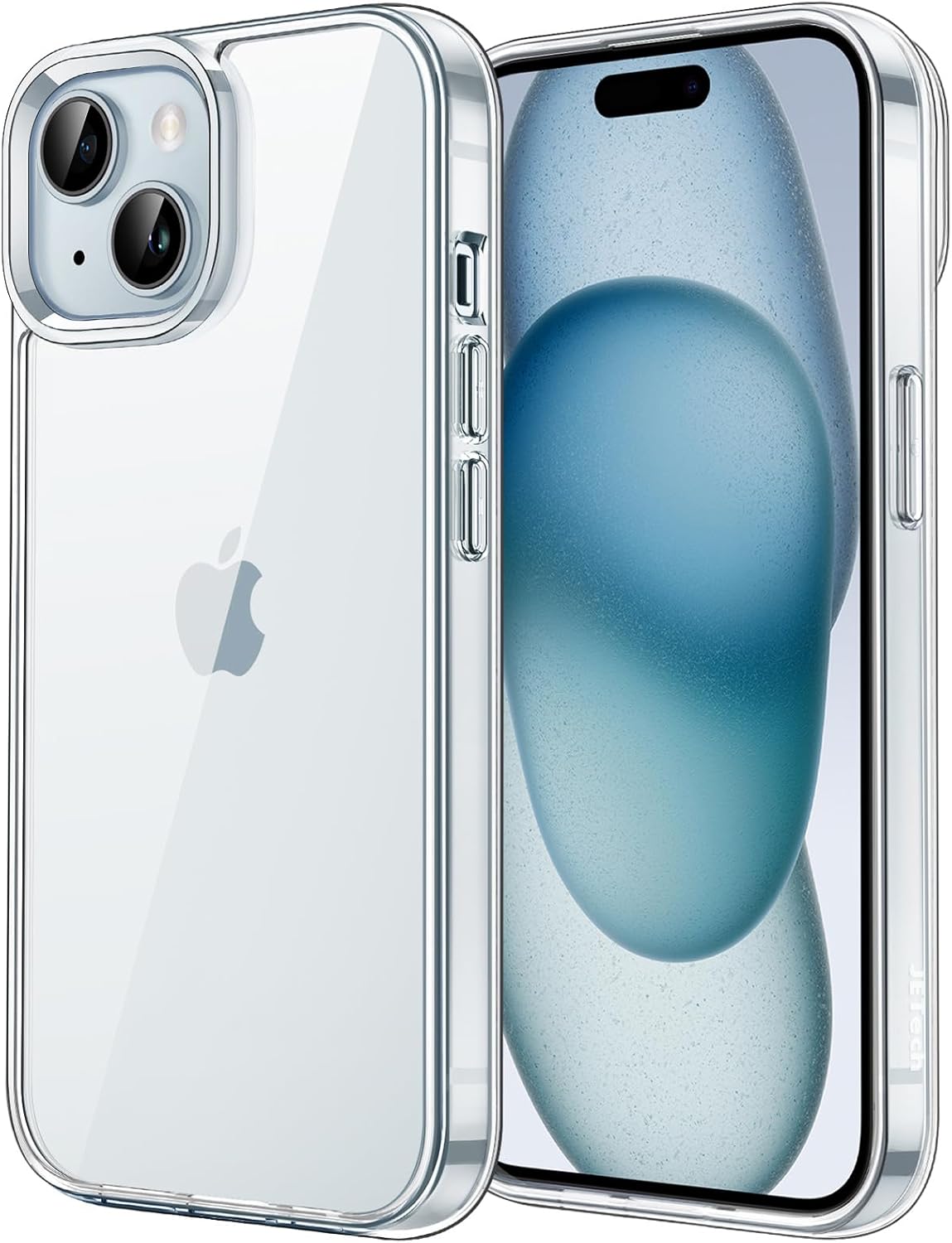 JETech Case for iPhone 15, Anti-Yellowing, Green