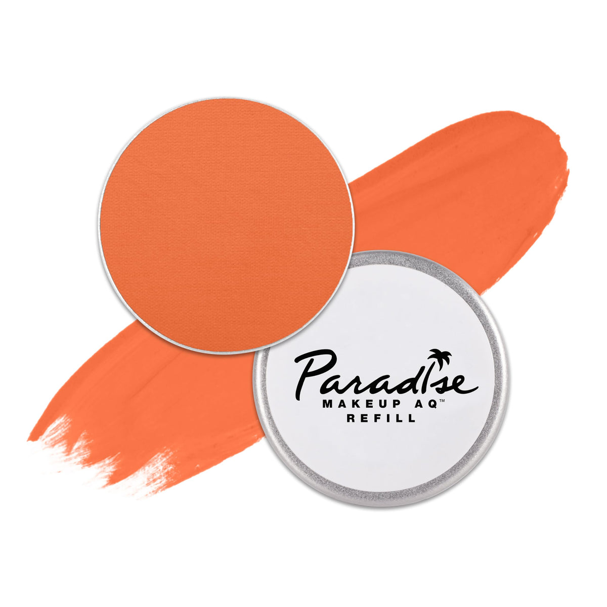 Mehron Makeup Paradise AQ - WHITE, Water-Activated Face & Body Paint