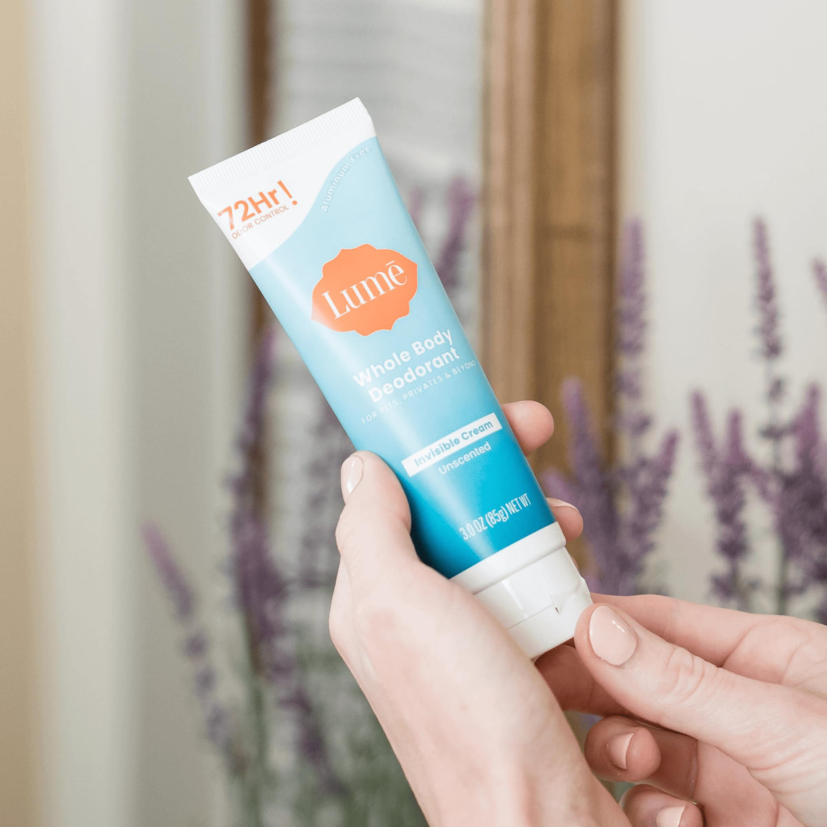 Lume Whole Body Deodorant - Cream Tube - 3 oz, 2 pk (Soft Powder)