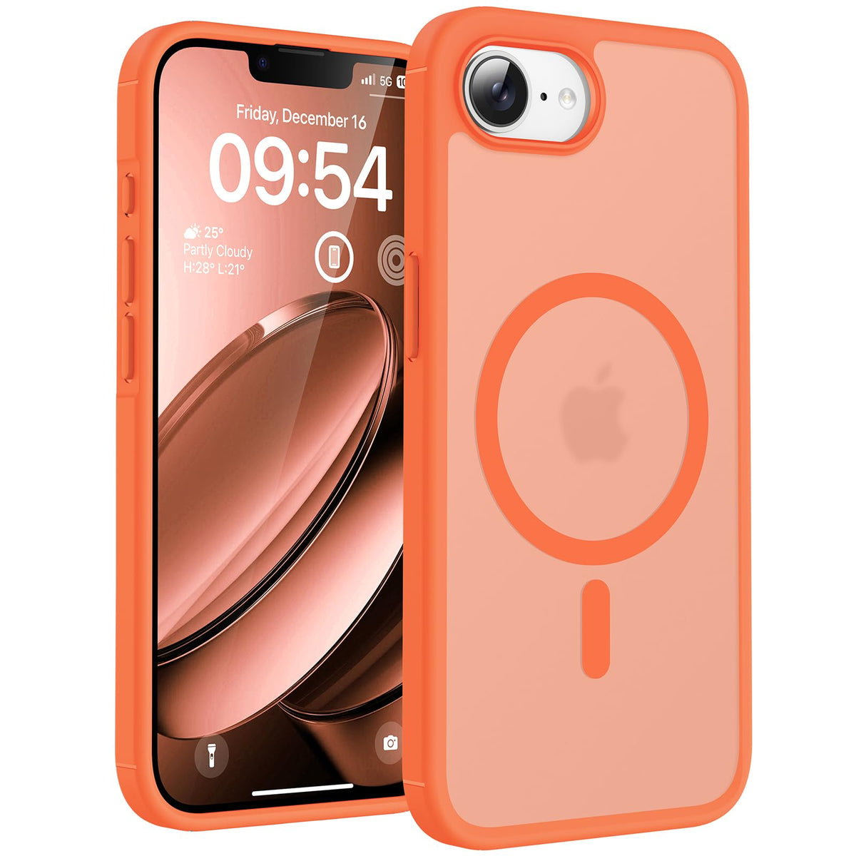 TOCOL for iPhone 13 Pro Max Case, Compatible with MagSafe, Black