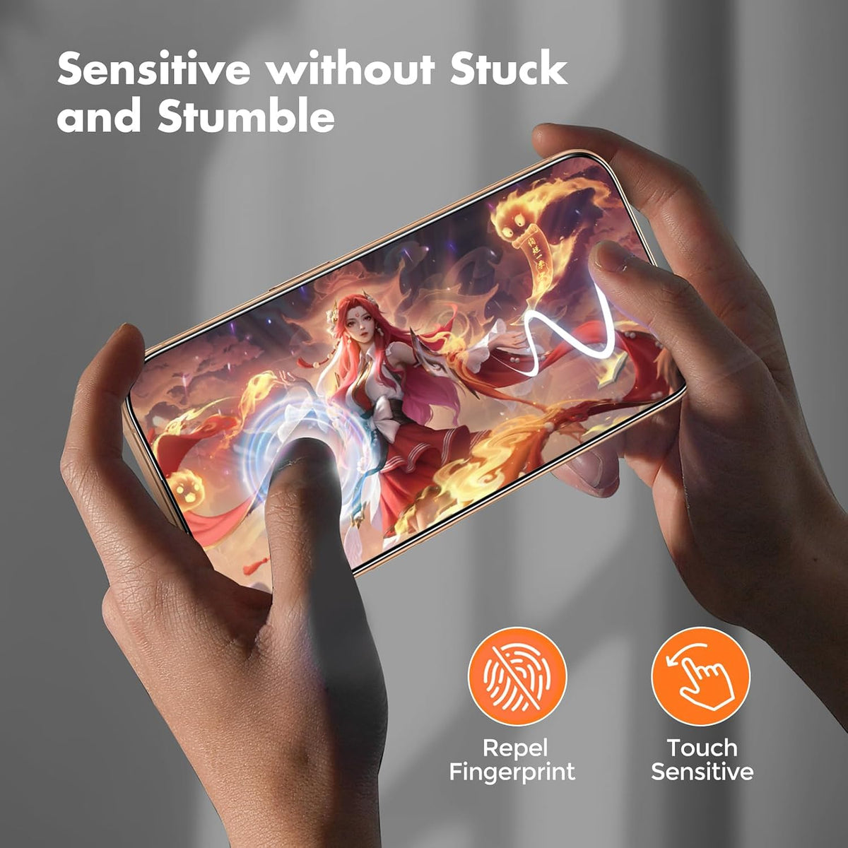 UNBREAKcable 3-Pack Screen Protector for iPhone 15, Full Coverage
