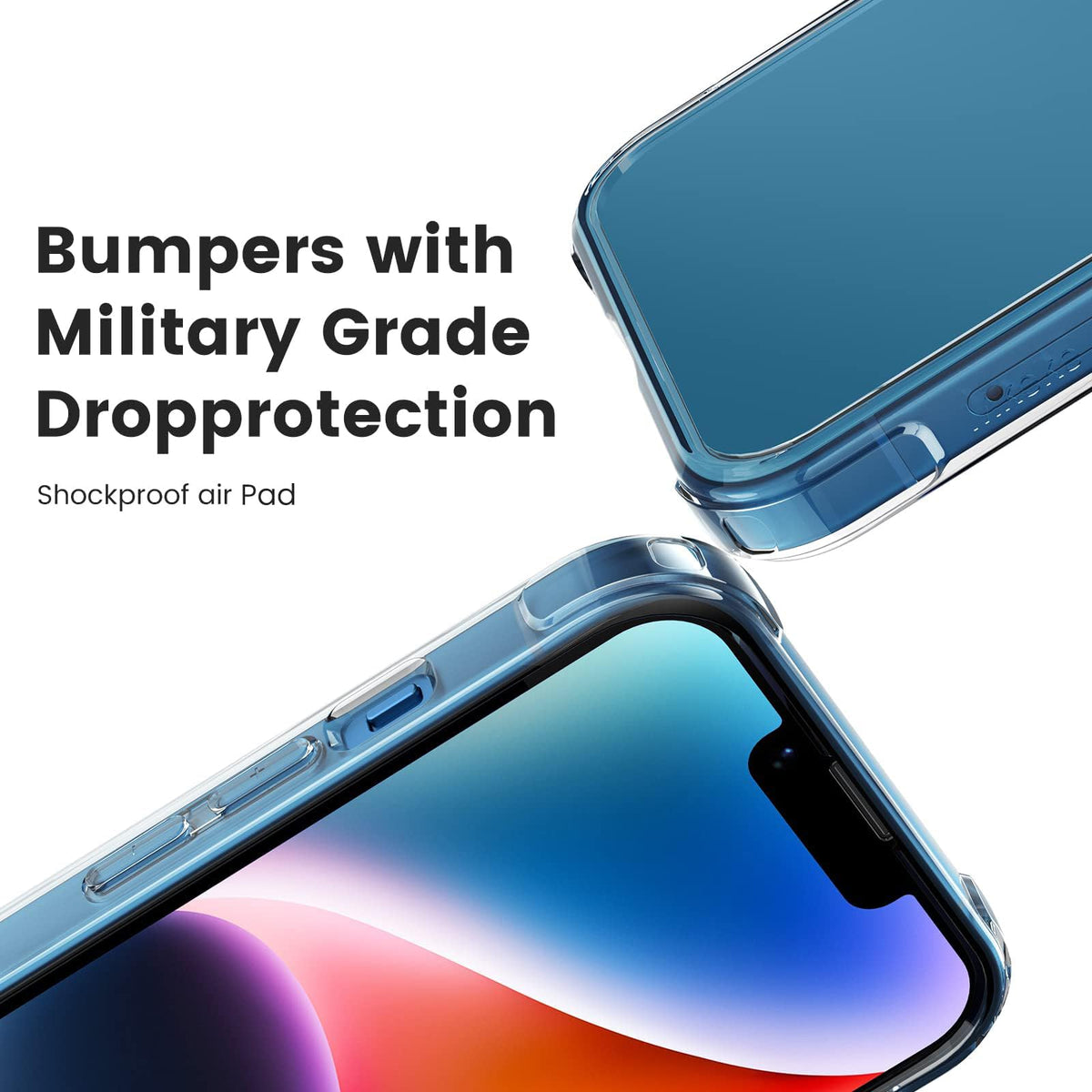 Mkeke for iPhone 18 Pro Max Case Clear [Not-Yellowing]