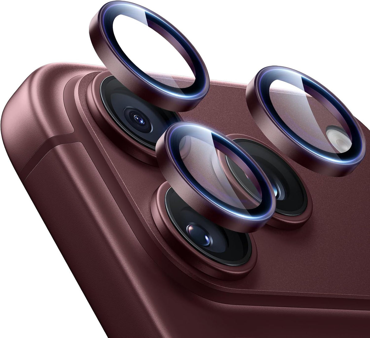 ESR for iPhone Duo Camera Lens Protector, 1 Pack, Blue
