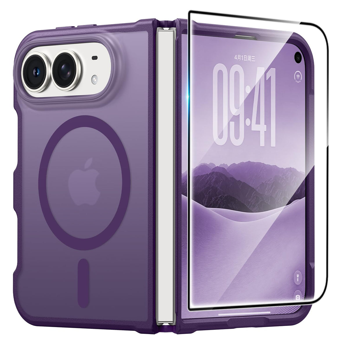 FNTCASE for iPhone 17 Case, Fit for Magsafe, Teal