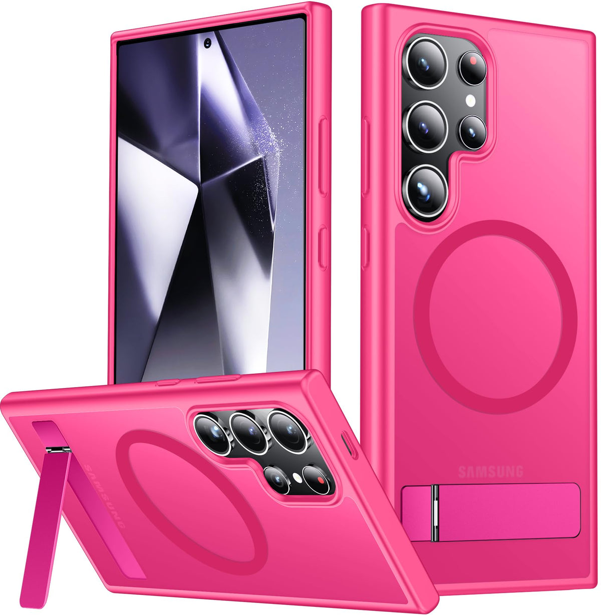 SPIDERCASE for iPhone 18 Pro Max Case/iPhone 17 Pro Max Case,Magnetic,Clear