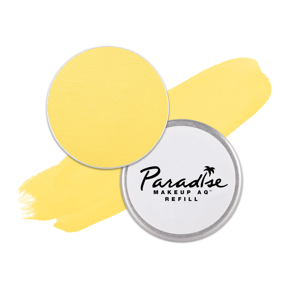 Mehron Makeup Paradise AQ - WHITE, Water-Activated Face & Body Paint