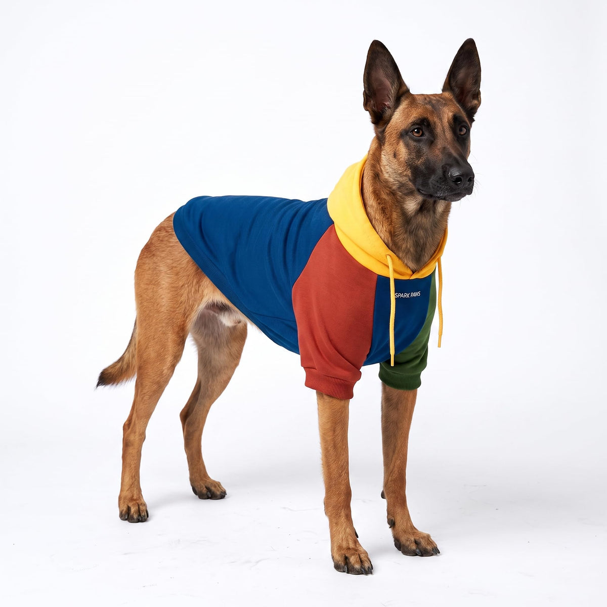 Spark Paws Dog Hoodie - Dog Sweater Sweatshirt Clothes for Large Dogs Puppy