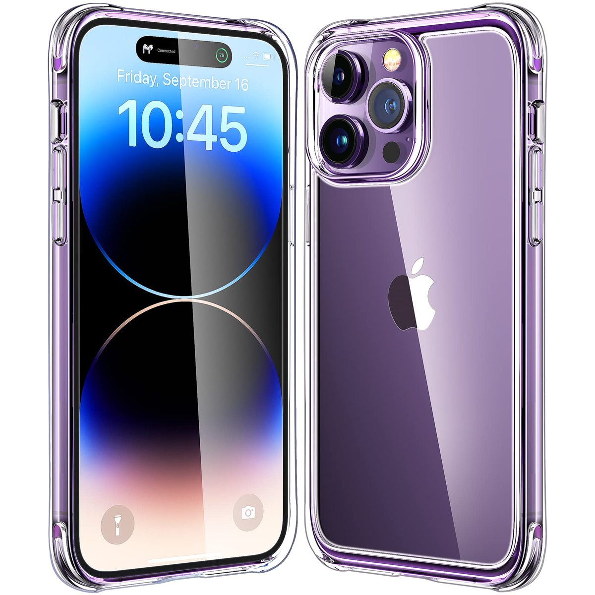 Mkeke for iPhone 18 Pro Max Case Clear [Not-Yellowing]