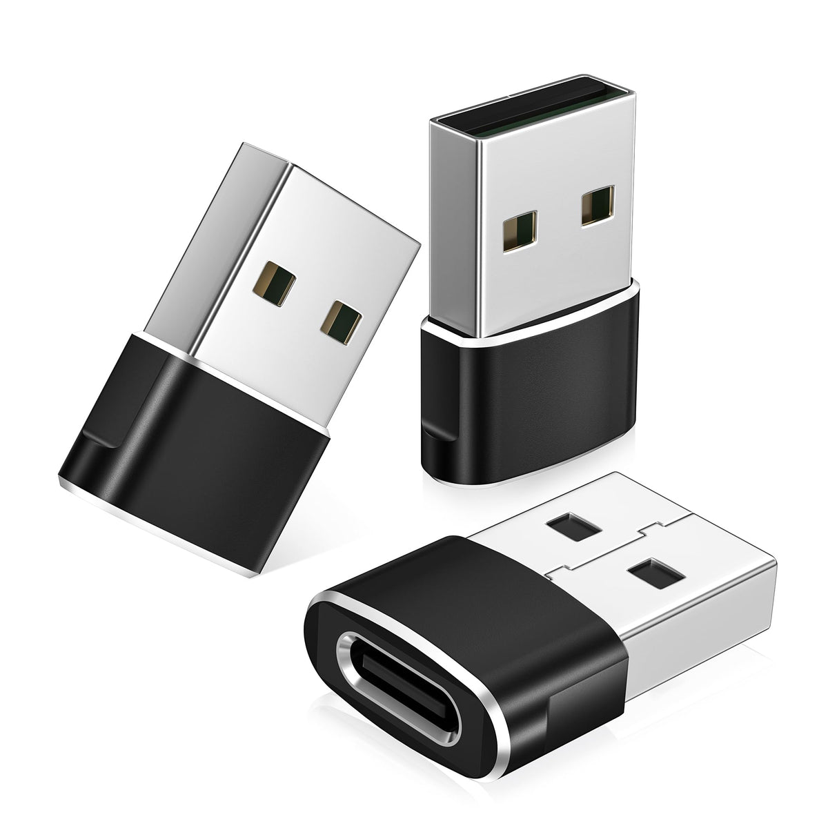 Basesailor USB to USB C Adapter,USBC Female to USB A Male Charger Adapter