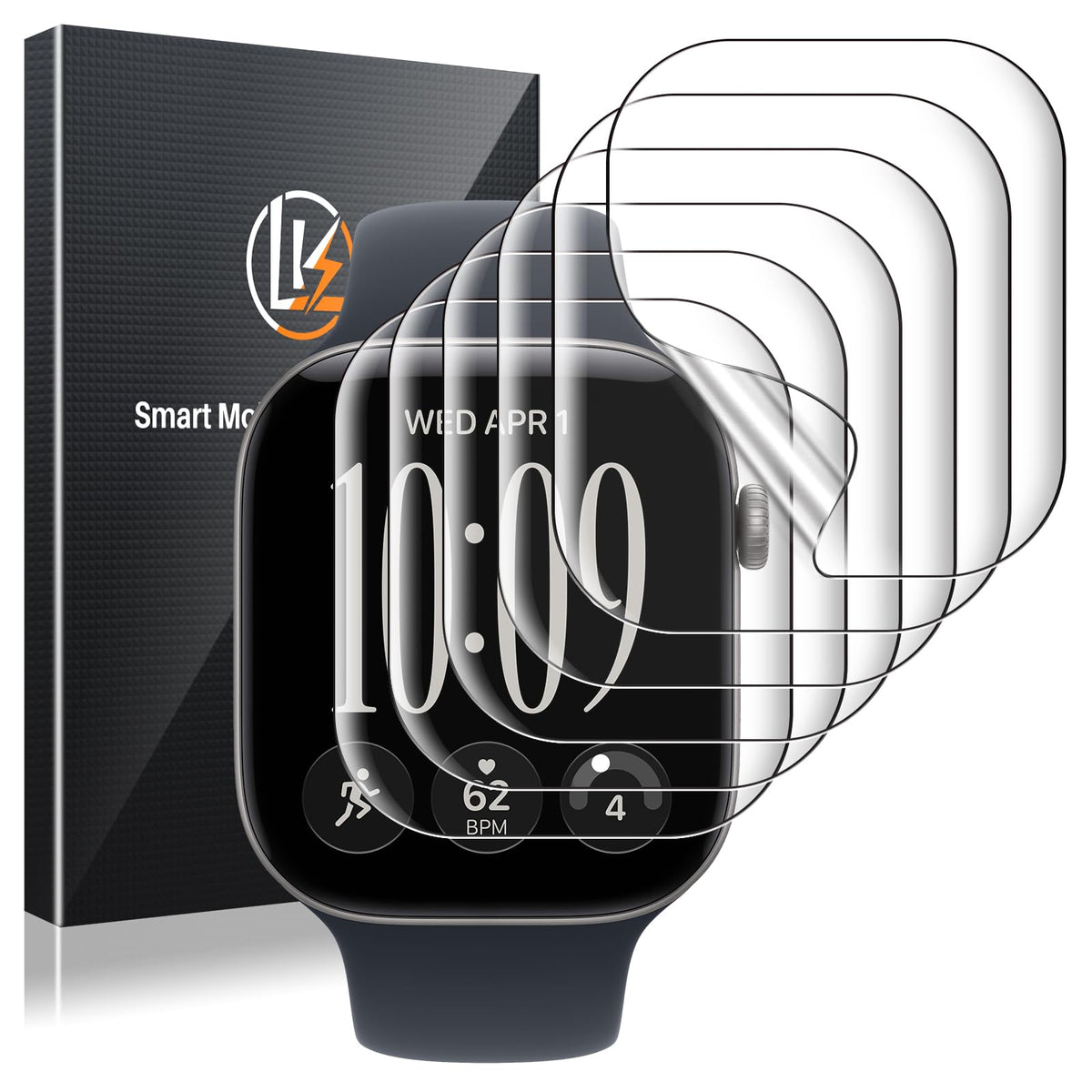 LK for Apple Watch Ultra 4/3/2 49mm Privacy Screen Protector