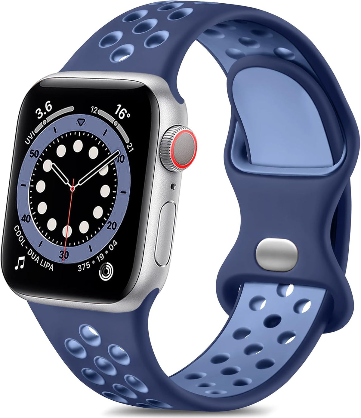 Lerobo Sport Band for Apple Watch Bands 44mm 45mm 46mm 42mm 49mm Men Women