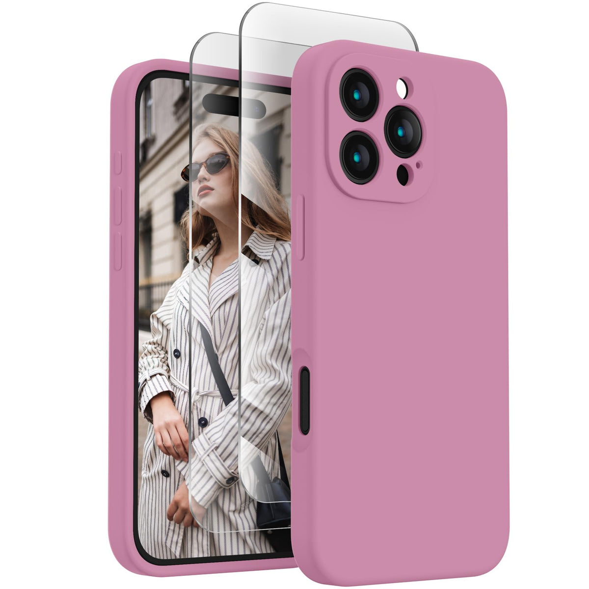 FireNova Designed for iPhone 14 Pro Case, 6.1", Plum (Burgundy)