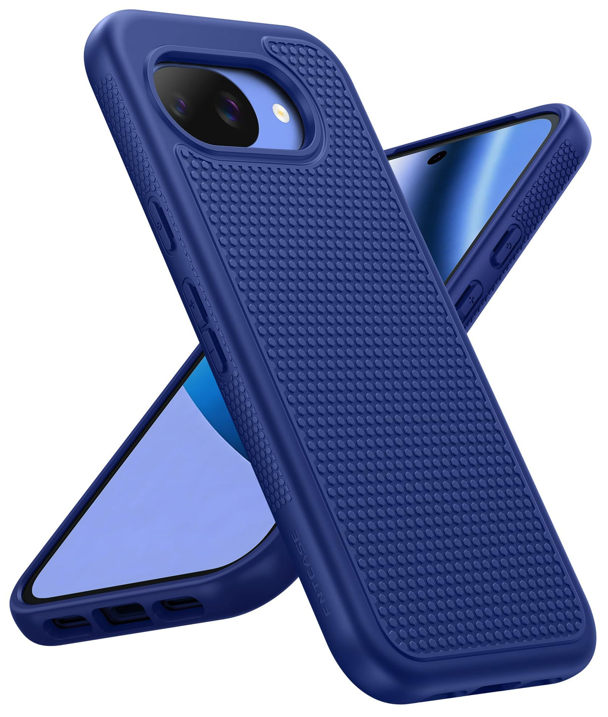 FNTCASE for Google Pixel 9a Case: Green Non Slip Textured