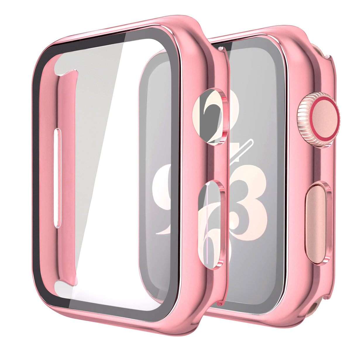 Misxi Screen Protector Case for 44mm Apple Watch SE3/SE2/SE/Series 6/5/4